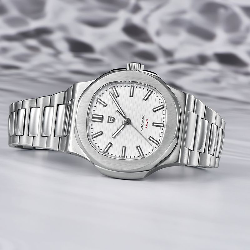Simple Refined Steel Waterproof Men's Mechanical Watch