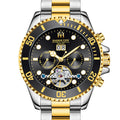 HARBOR VIEW Tourbillon Green Water Ghost Automatic Mechanical