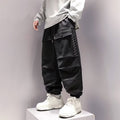 Plus-sized Plus-sized Fashion Brand Big Pocket Teen Pants