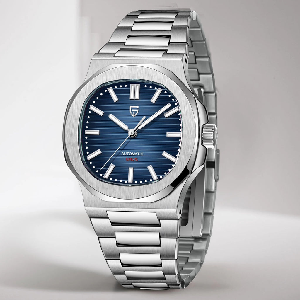 Simple Refined Steel Waterproof Men's Mechanical Watch