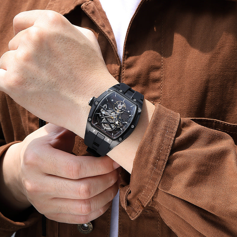 Men's Automatic Hollow Mechanical Watch