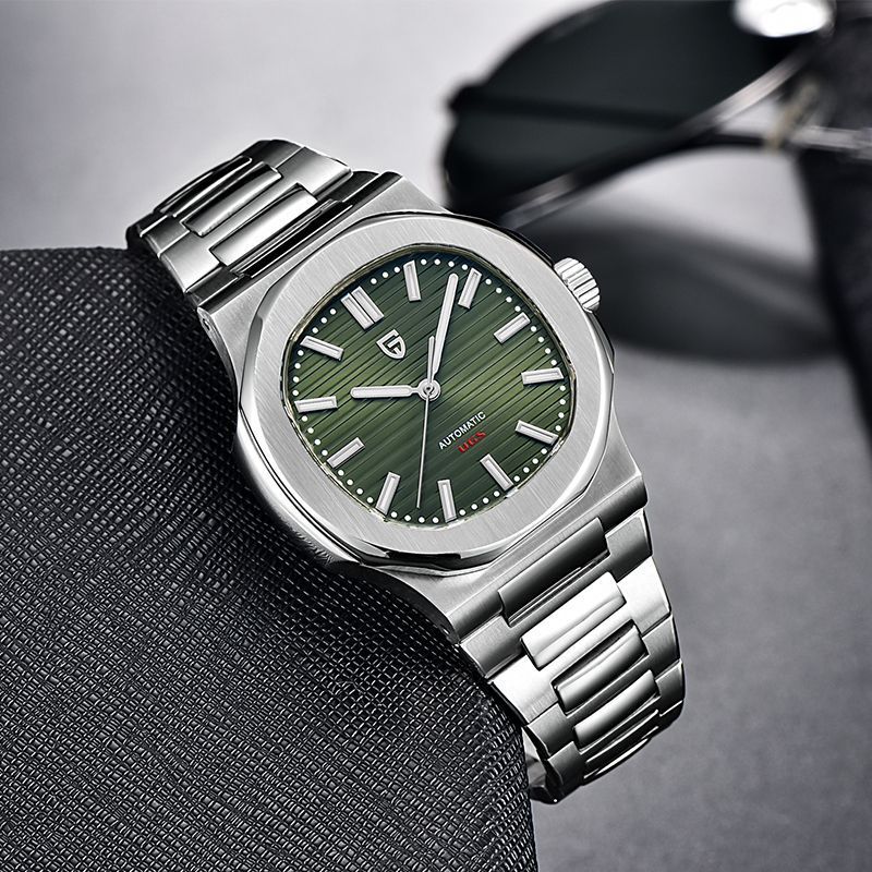 Simple Refined Steel Waterproof Men's Mechanical Watch