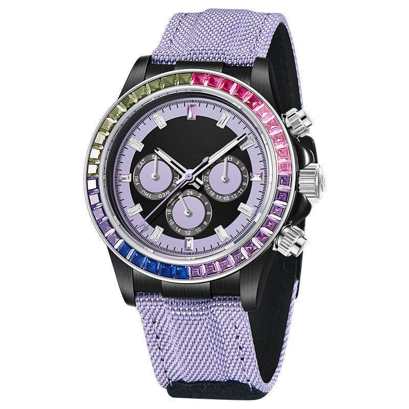 Fully Automatic Mechanical Precision Steel Watch