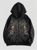 Men's Sweater Printing Stylish Hooded Sweatshirt Teen's Top
