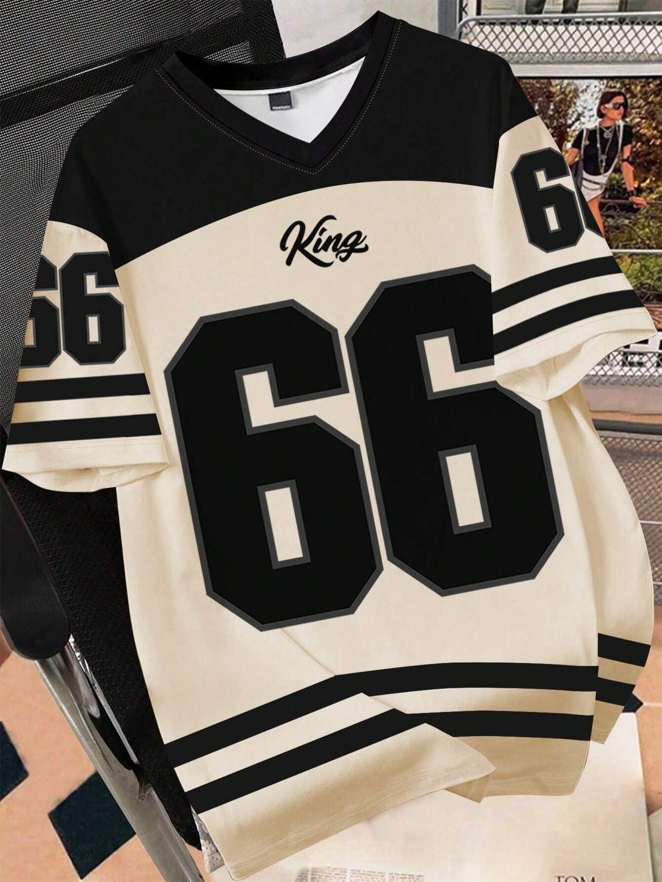 Round Neck Machine Washable Men's Chicago No 23 3D Printed T-shirt
