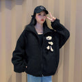 Sweatshirt Plus Velvet Thickened Female Lamb Hair