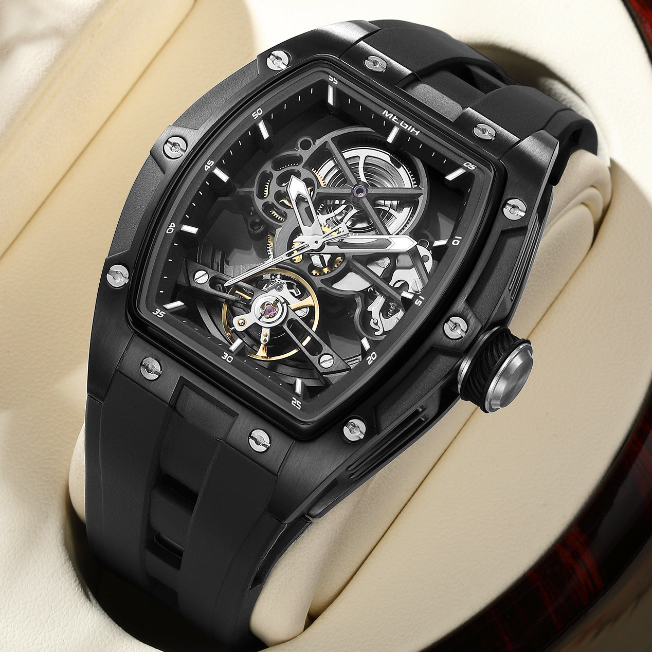 Men's Automatic Hollow Mechanical Watch