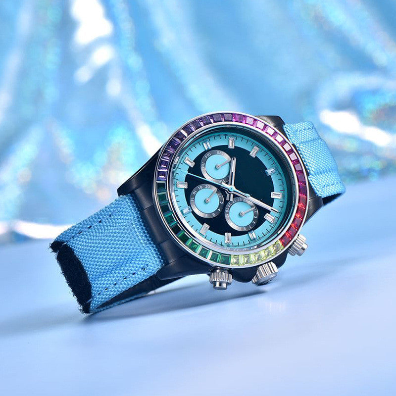 Fully Automatic Mechanical Precision Steel Watch