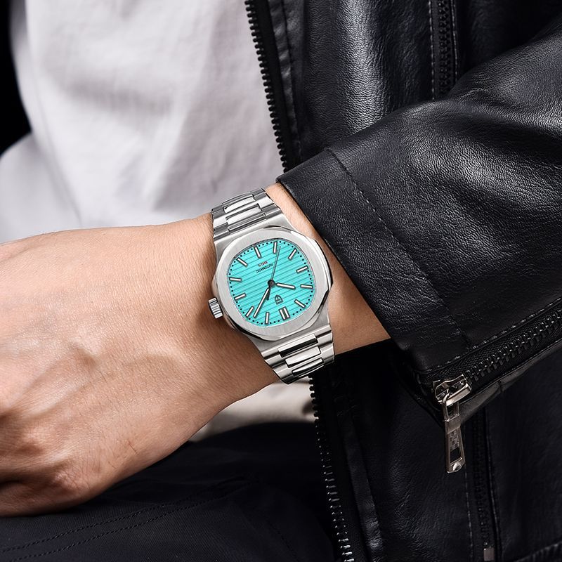 Simple Refined Steel Waterproof Men's Mechanical Watch