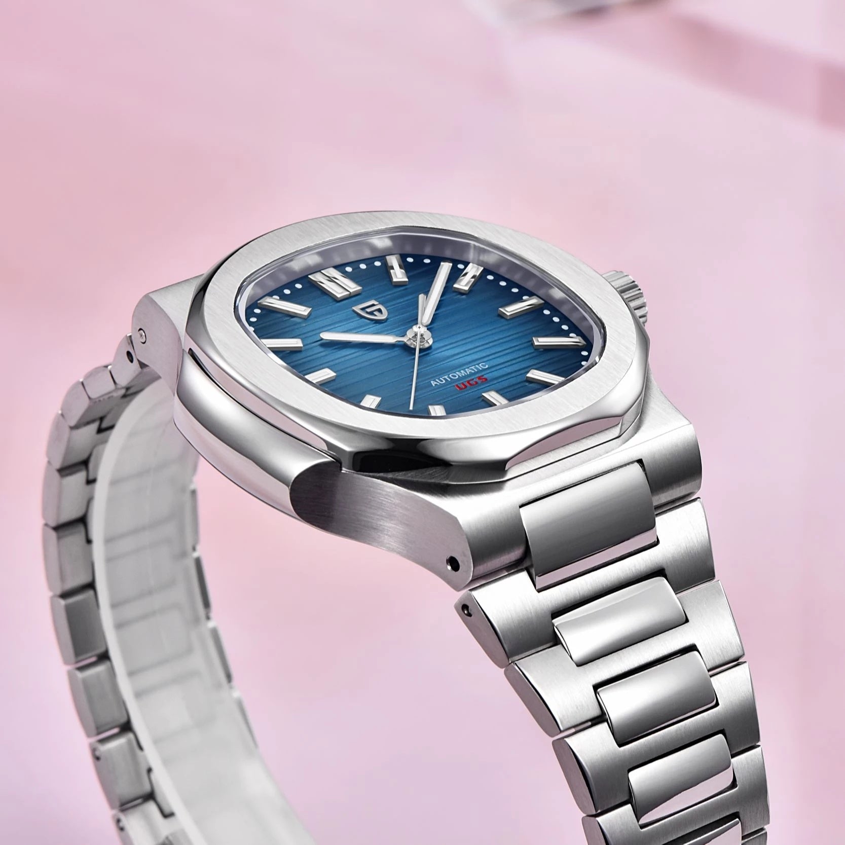 Simple Refined Steel Waterproof Men's Mechanical Watch