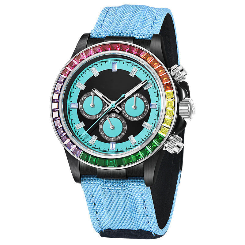 Fully Automatic Mechanical Precision Steel Watch